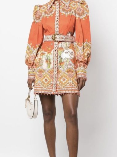 Zimmermann Kaleidoscope Aries printed shirt dress