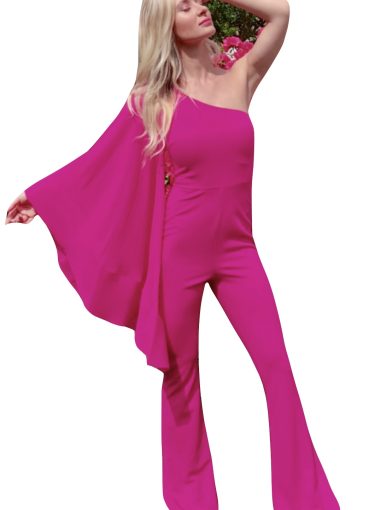 Hot Pink Jumpsuit [Retail $140]