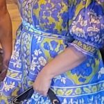 Zimmermann Raie Latern Printed Ramie Mini Dress