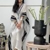 Sureena Chowdhri Ebony and Irovy Kaftan