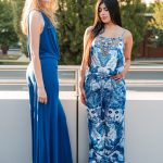 Sleeveless Royal Blue Jumpsuit - Image 3