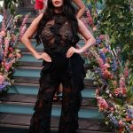 Amelia Sheer Black Jumpsuit