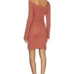 Anastasia Dress in Red Clay