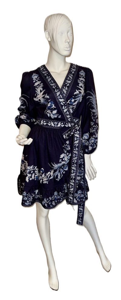 Beulah wrap dress