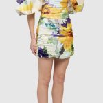 Leo Lin Floral mini dress