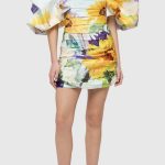 Leo Lin Floral mini dress