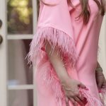 Trina Turk Pink High Low Kaftan