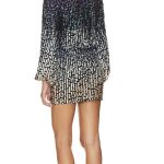 Camila Coelho Trinia Embellished Mini Dress in Multi