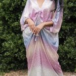 Mandira Curtis Ombré kaftan dress