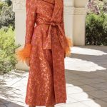 Andreeva Red Jacqueline Coat 