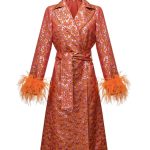 Andreeva Red Jacqueline Coat 