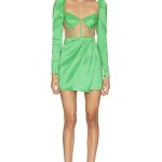 Talulla Dress in bright green