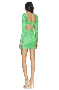 Talulla Dress in bright green