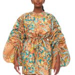 Andrea Iyamah Lida Bubble Sleeve Dress