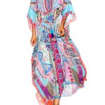 Camilla Long Lace Up Kaftan