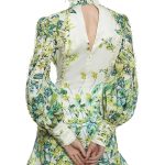 karen-millen-floral-woven-high-neck