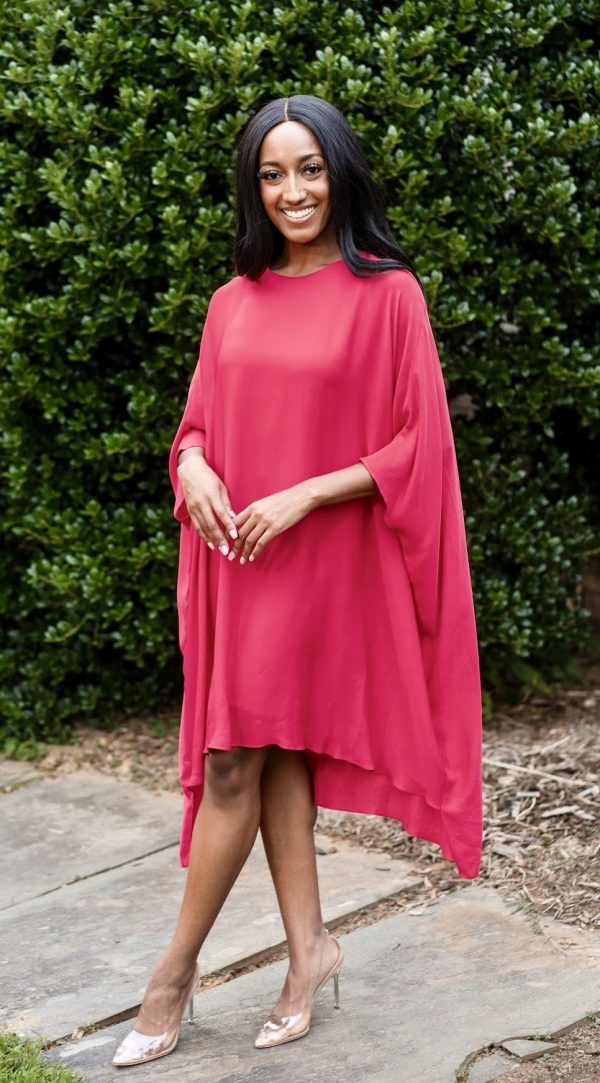 St John’s Chiffon Silk Dress