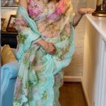 In house Chiffon saree