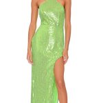 Jesper Maxi Dress in Neon Green NBD