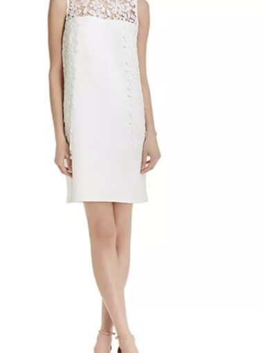 Nanette Nanette Lepore Lace-Detail Knit Dress