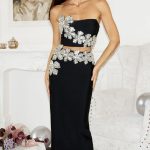 Anya two-piece embellished set 