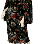 Mandira Curtis Chiffon silk jacket dress set 