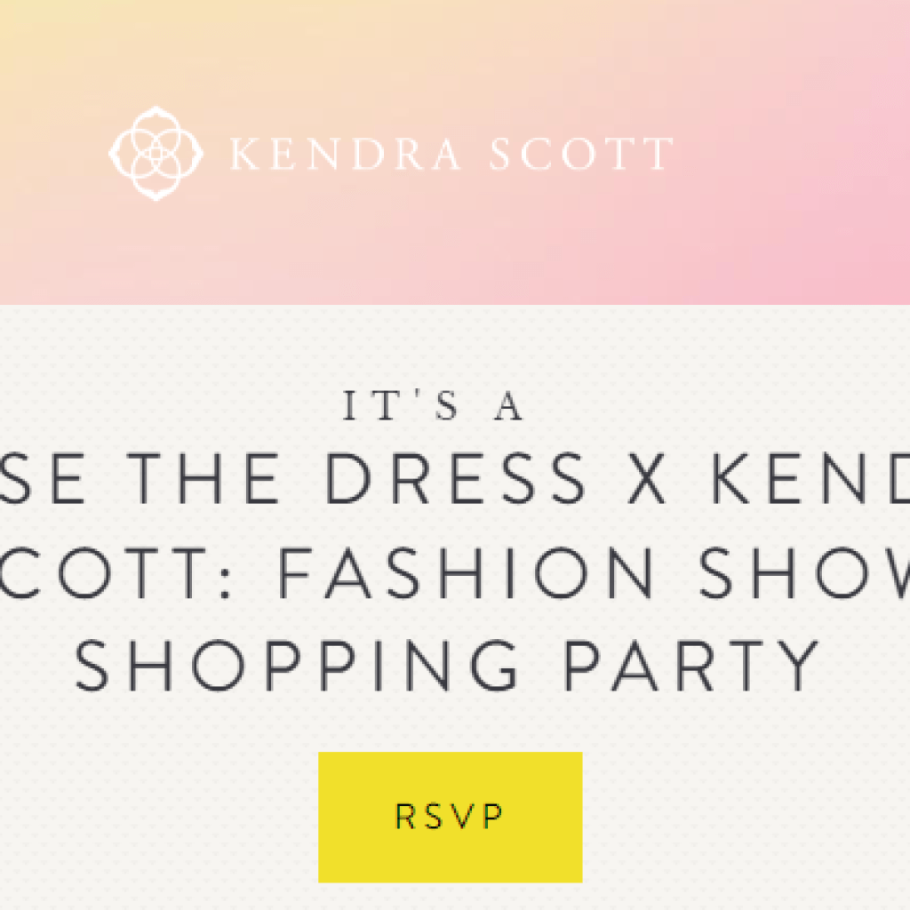 LeaseTheDress and Kendra Scott Fashion Show