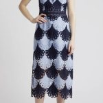 adelyn rae lace midi dress