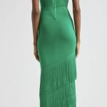 Bridget Sleeveless Fringe Hem Dress