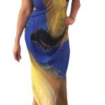 Roberto Cavalli kaftan dress
Silk