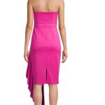 Eliza J Bow Front Scuba off shoulder dress