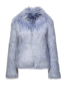 Farfetch faux-fur long-sleeve jacket