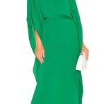 Georgina's green kaftan