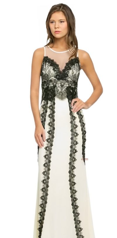 Lace maxi dress