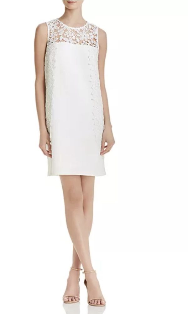 Nanette Nanette Lepore Lace-Detail Knit Dress