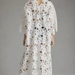 Floral Eyelet Cover Dress