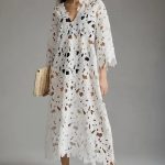 Floral Eyelet Cover Dress