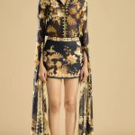 Rajdeep Ranawat silk chiffon top and skirt