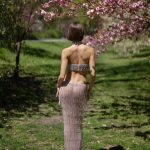 Avery embellished fringe dress 