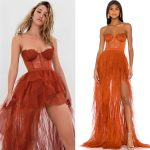 For love & lemons
Ruffle maxi