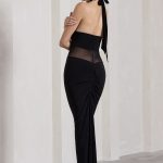 Pia plunge cocktail dress