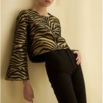 Tiger Jacquard Meg Mini Skirt Set 