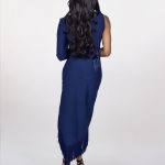 Fringe Peekaboo Dress