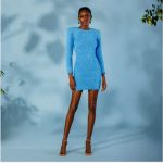 Helsi Milena Long Sleeve High Neck Mini Dress