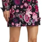 Monique Lhuillier
Long-Sleeve Floral-Embroidered Minidress