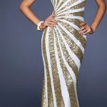 Aleena Long evening prom gown