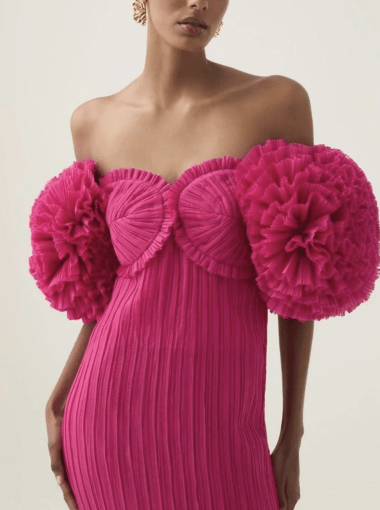 AJE ruffle dress