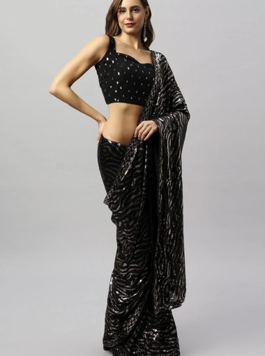 sequin_pre_draped_saree