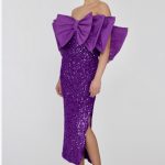 Rotate Birger Purple
Bow Dress