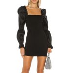 Breeze black mini dress